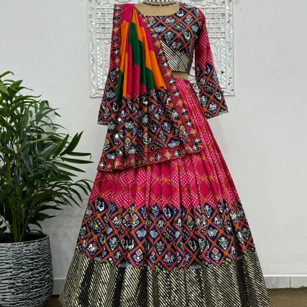 Navratri Special Fancy Digital Printed Lehenga Choli with Dupatta