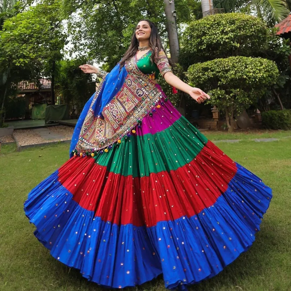 3-Piece Lehenga with Choli and Beautiful Dupatta