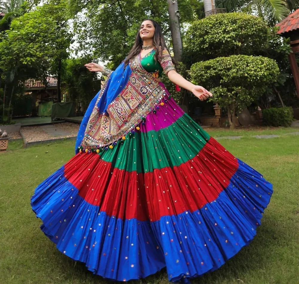 3-Piece Lehenga with Choli and Beautiful Dupatta
