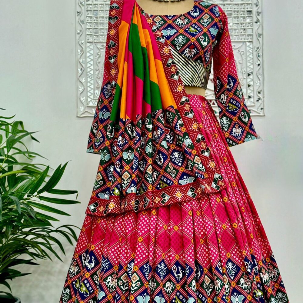 Navratri Special Fancy Digital Printed Lehenga Choli with Dupatta