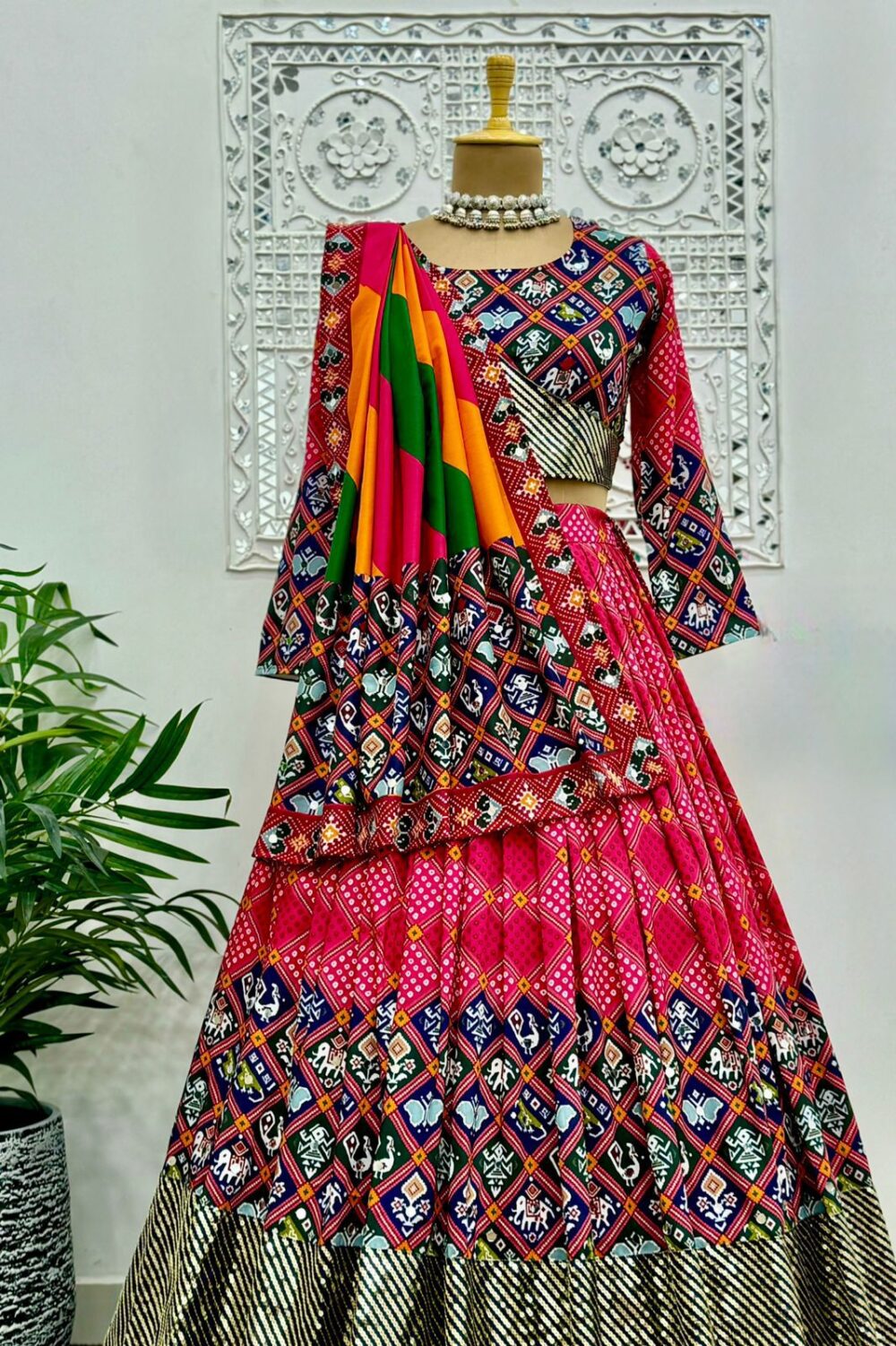 Navratri Special Fancy Digital Printed Lehenga Choli with Dupatta