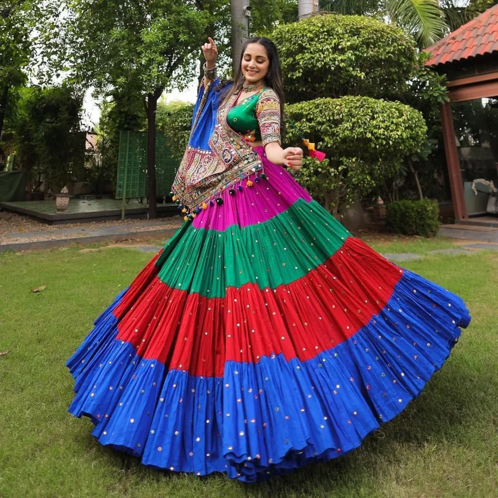 3-Piece Lehenga with Choli and Beautiful Dupatta