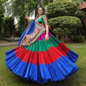 3-Piece Lehenga with Choli and Beautiful Dupatta