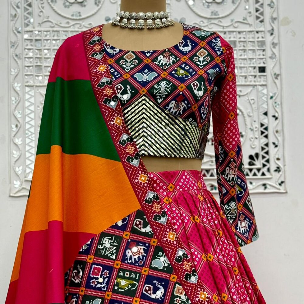 Navratri Special Fancy Digital Printed Lehenga Choli with Dupatta