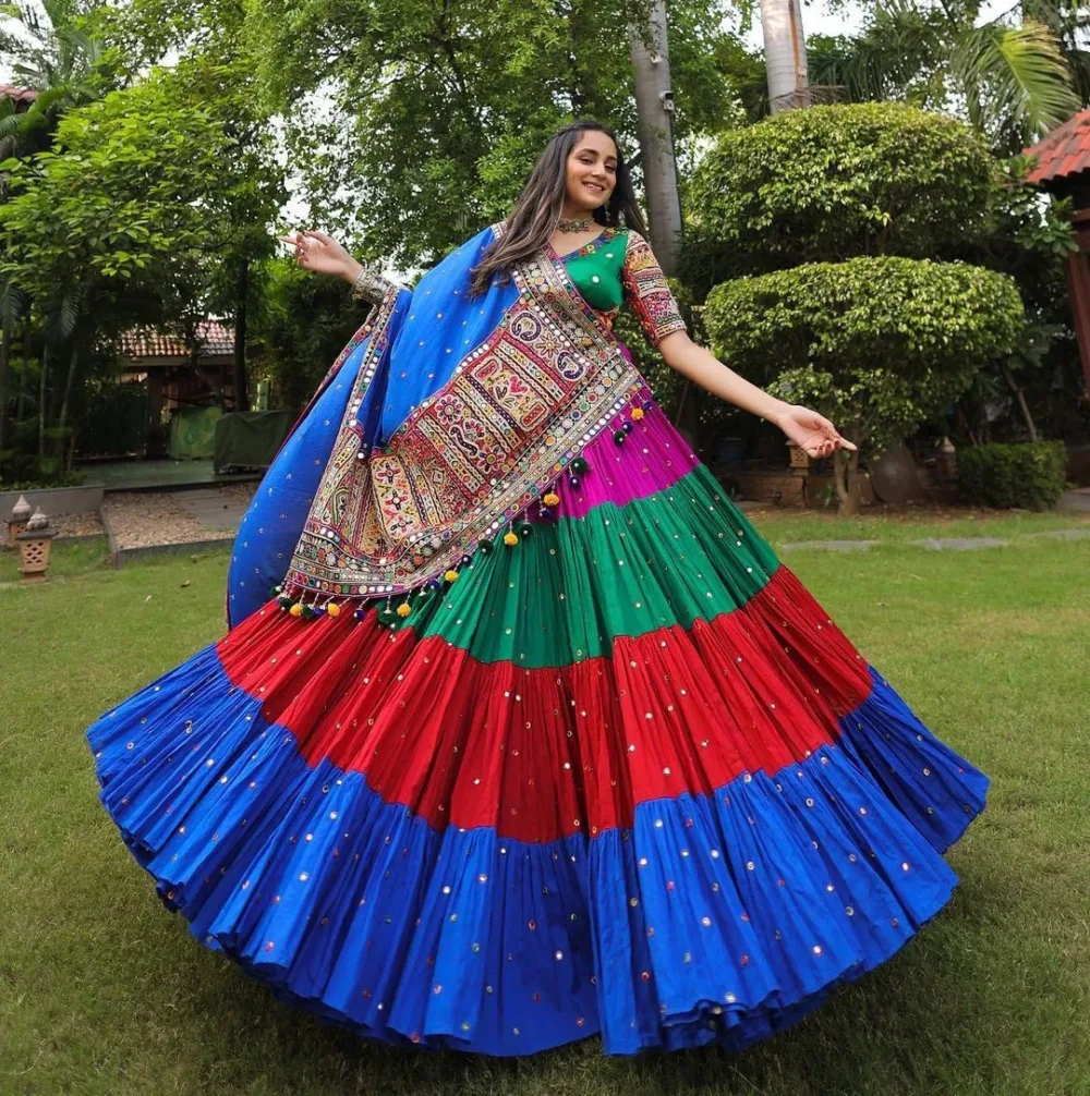 3-Piece Lehenga with Choli and Beautiful Dupatta
