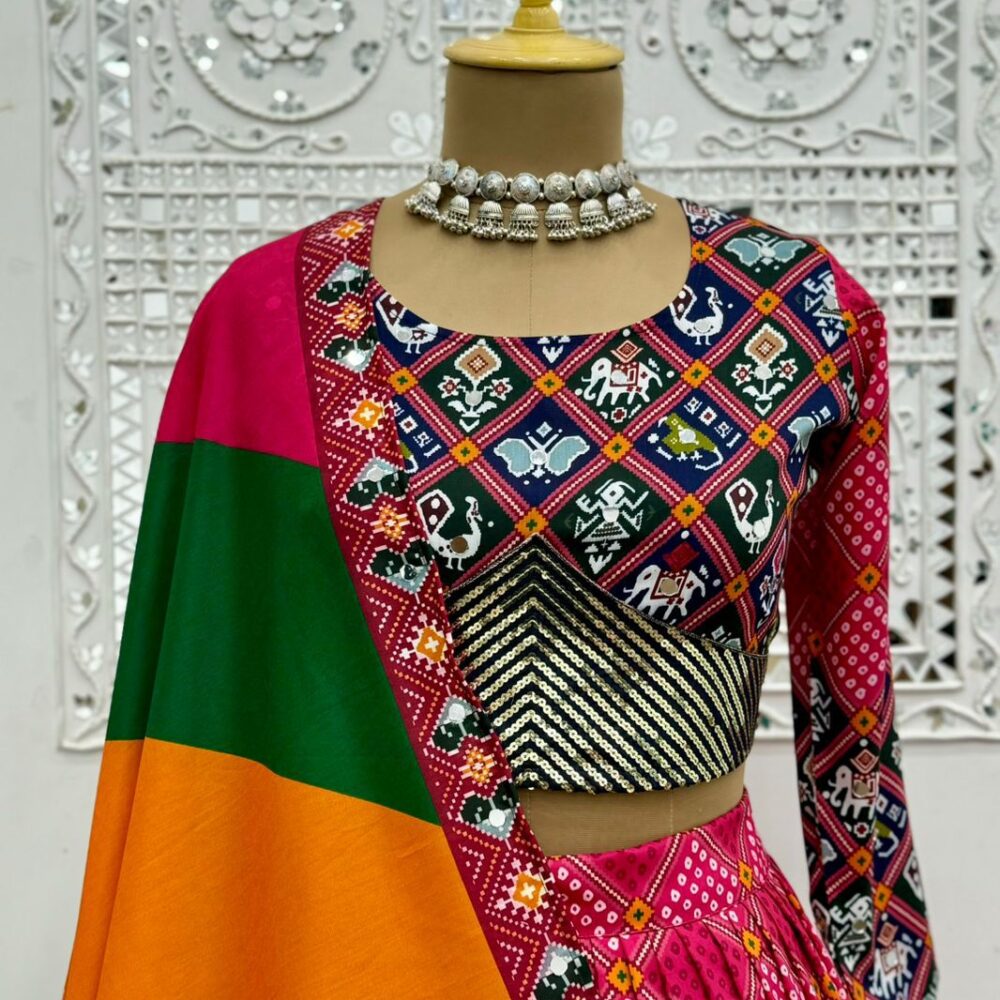 Navratri Special Fancy Digital Printed Lehenga Choli with Dupatta
