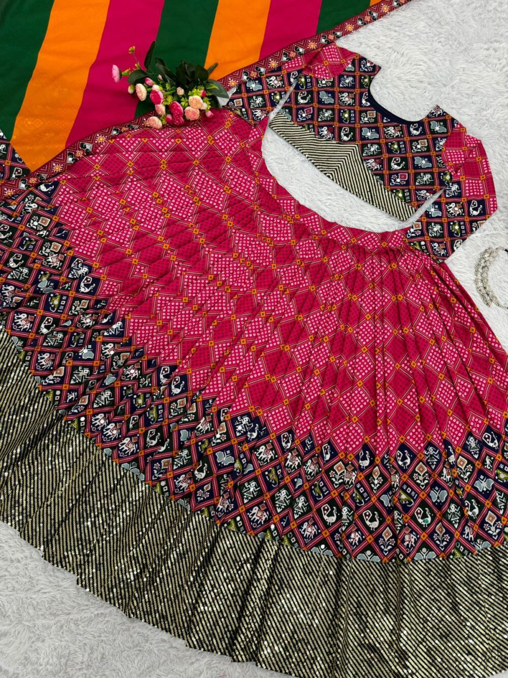 Navratri Special Fancy Digital Printed Lehenga Choli with Dupatta