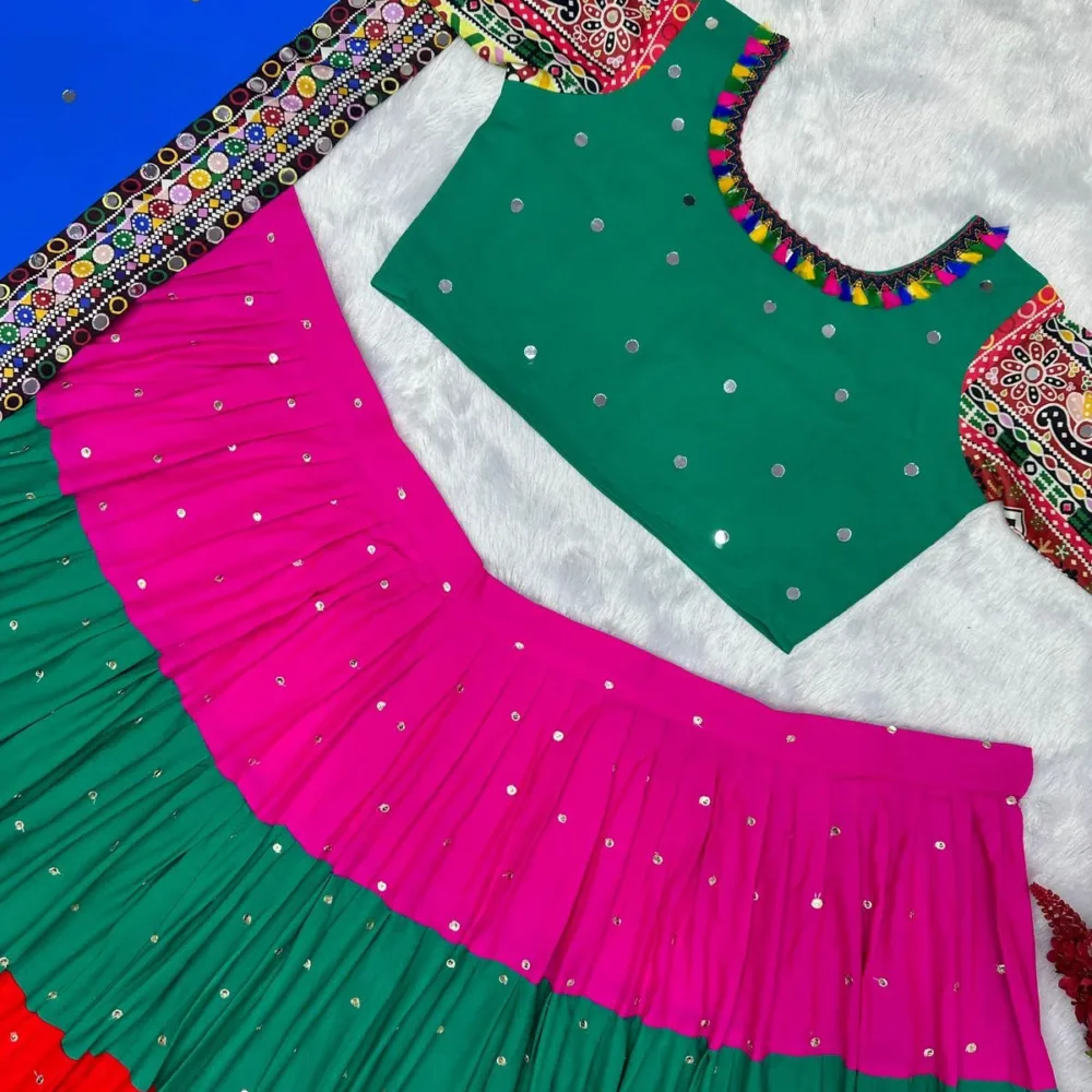 3-Piece Lehenga with Choli and Beautiful Dupatta