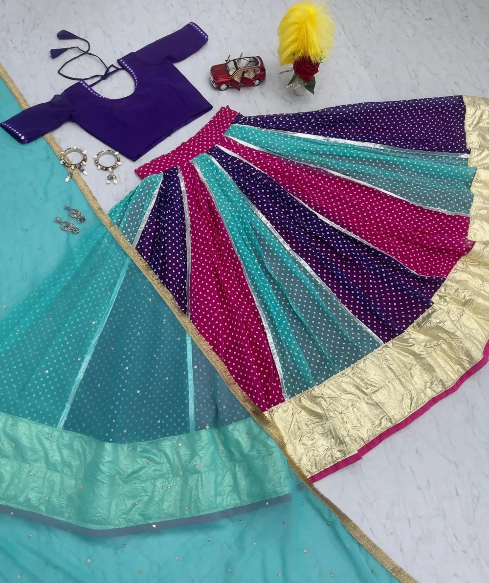 Navratri Special Multi Color Lehenga Choli