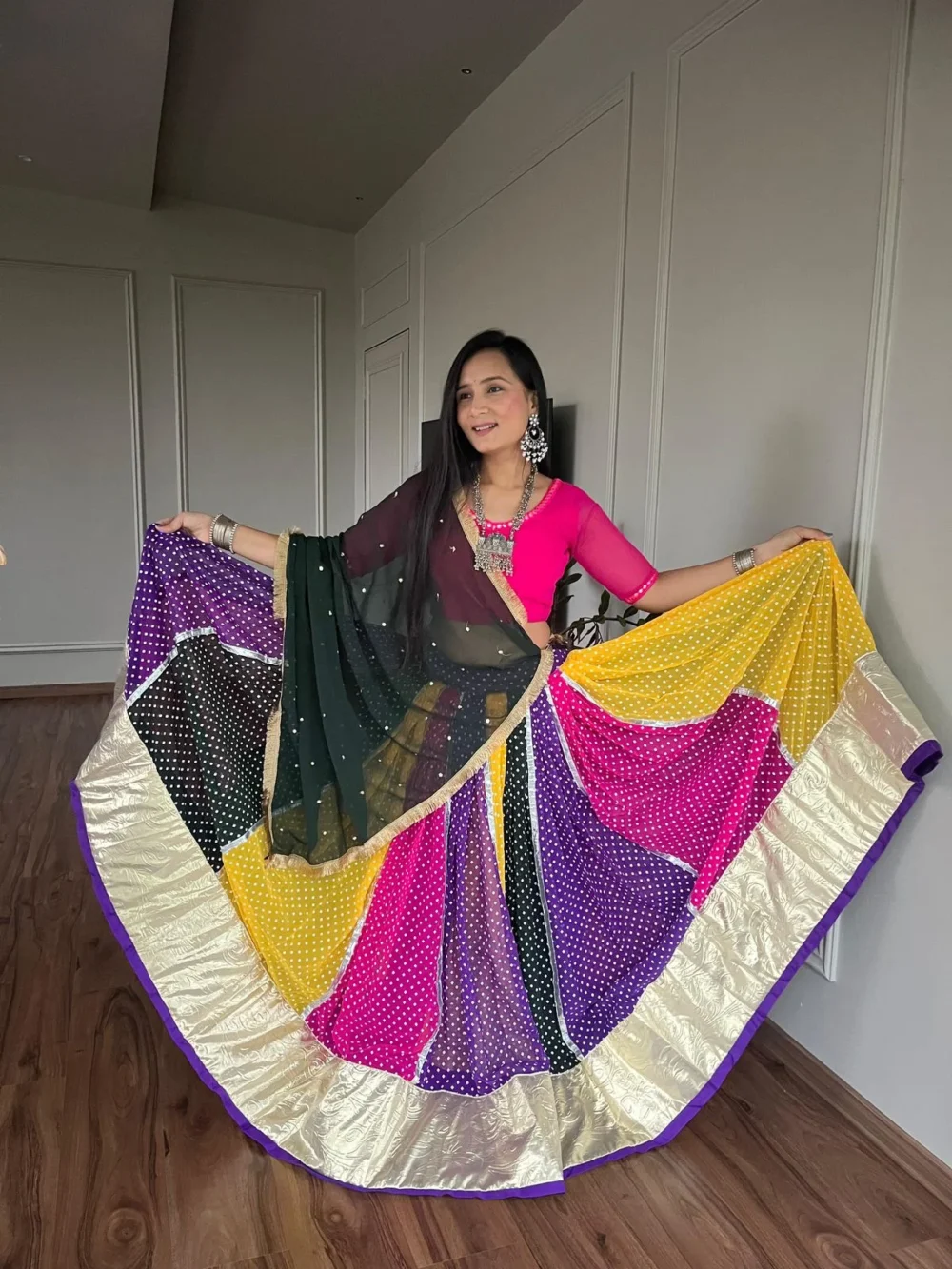 Multi Color Lehenga Choli