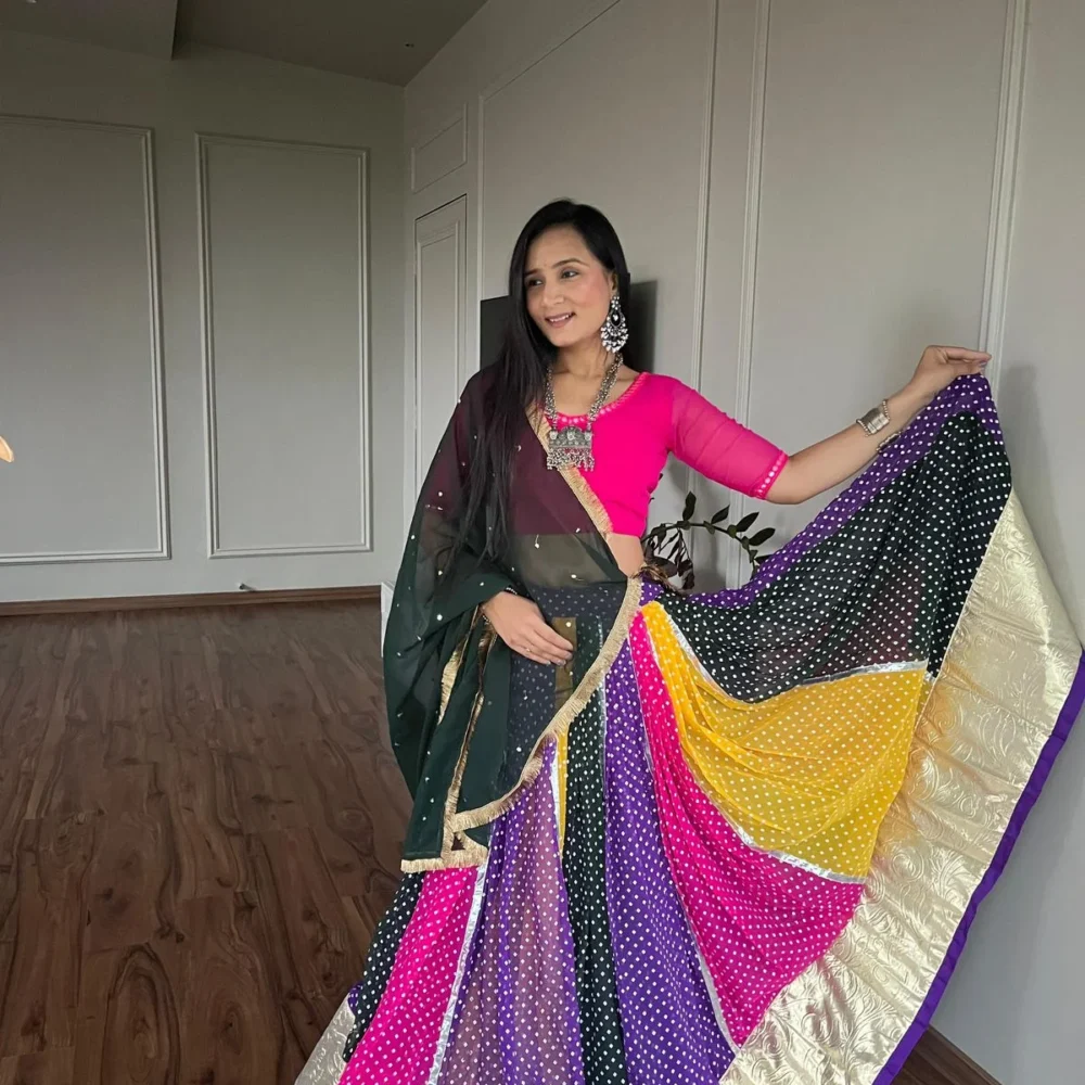 Multi Color Lehenga Choli