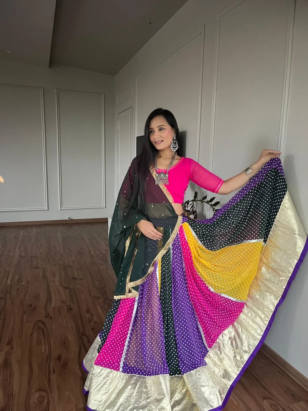 Multi Color Lehenga Choli