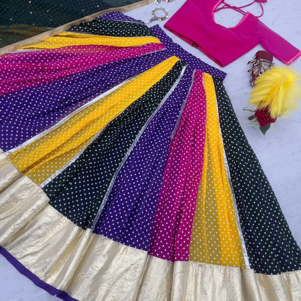 Multi Color Lehenga Choli