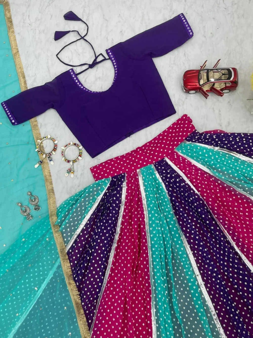 Navratri Special Multi Color Lehenga Choli