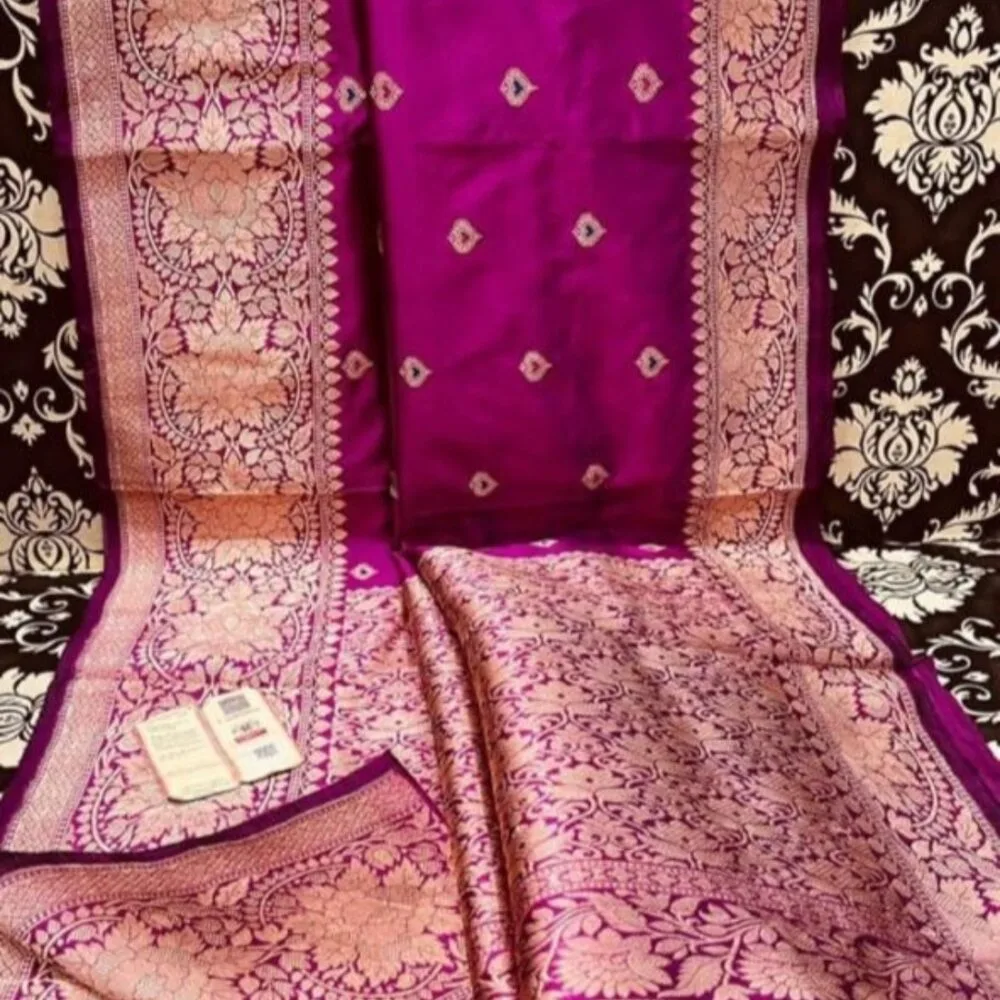 Mysore Silk Pink Color Saree