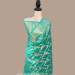 Banarasi Mysore Silk Sky Blue Color Saree by Ardhaangini