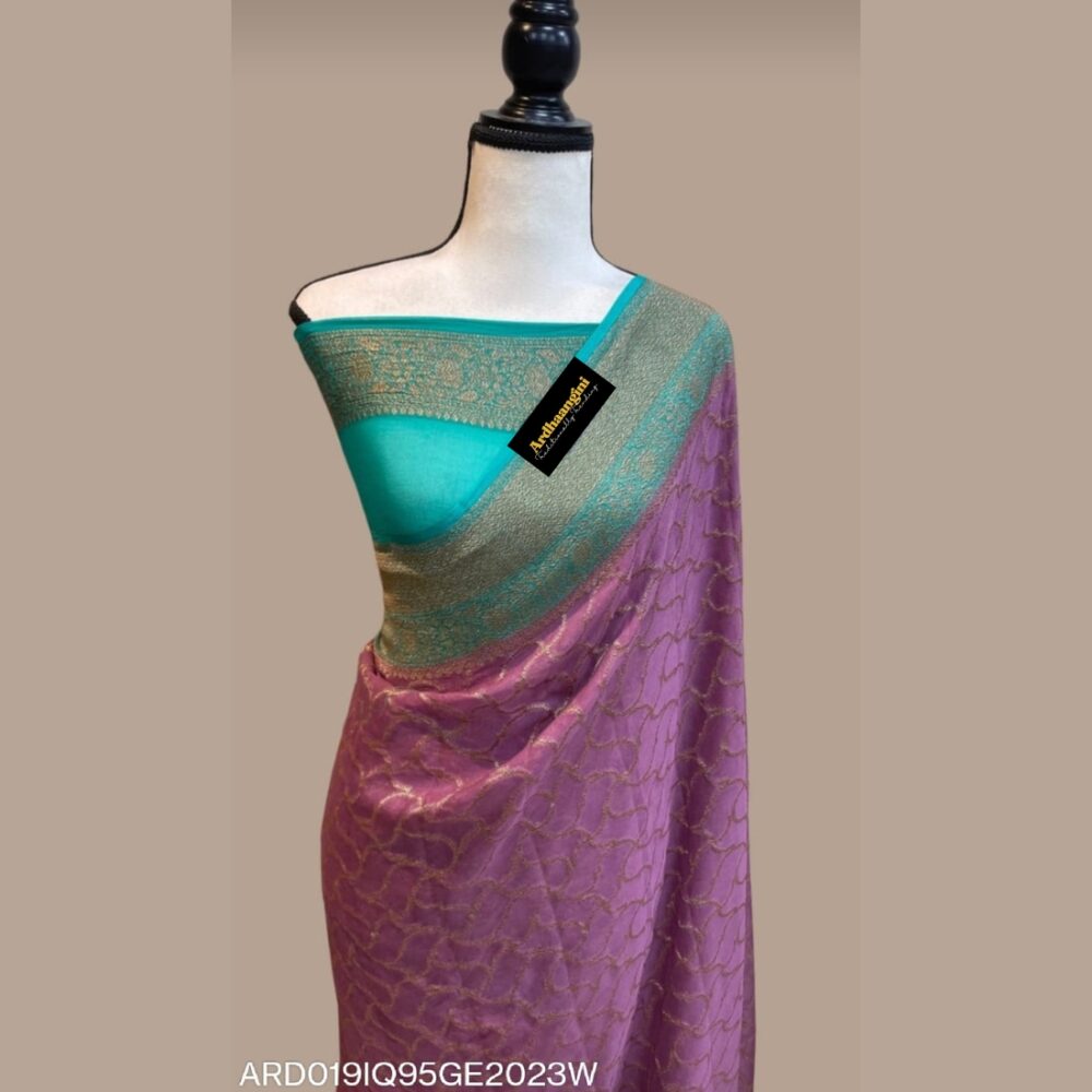 Semi Georgette Saree