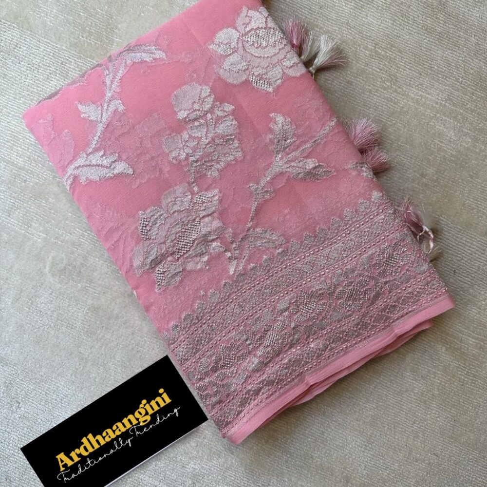 Banarasi Semi Georgette Saree